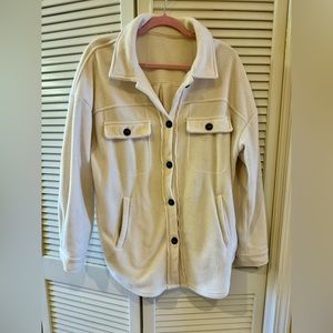 Free people look alike shacket